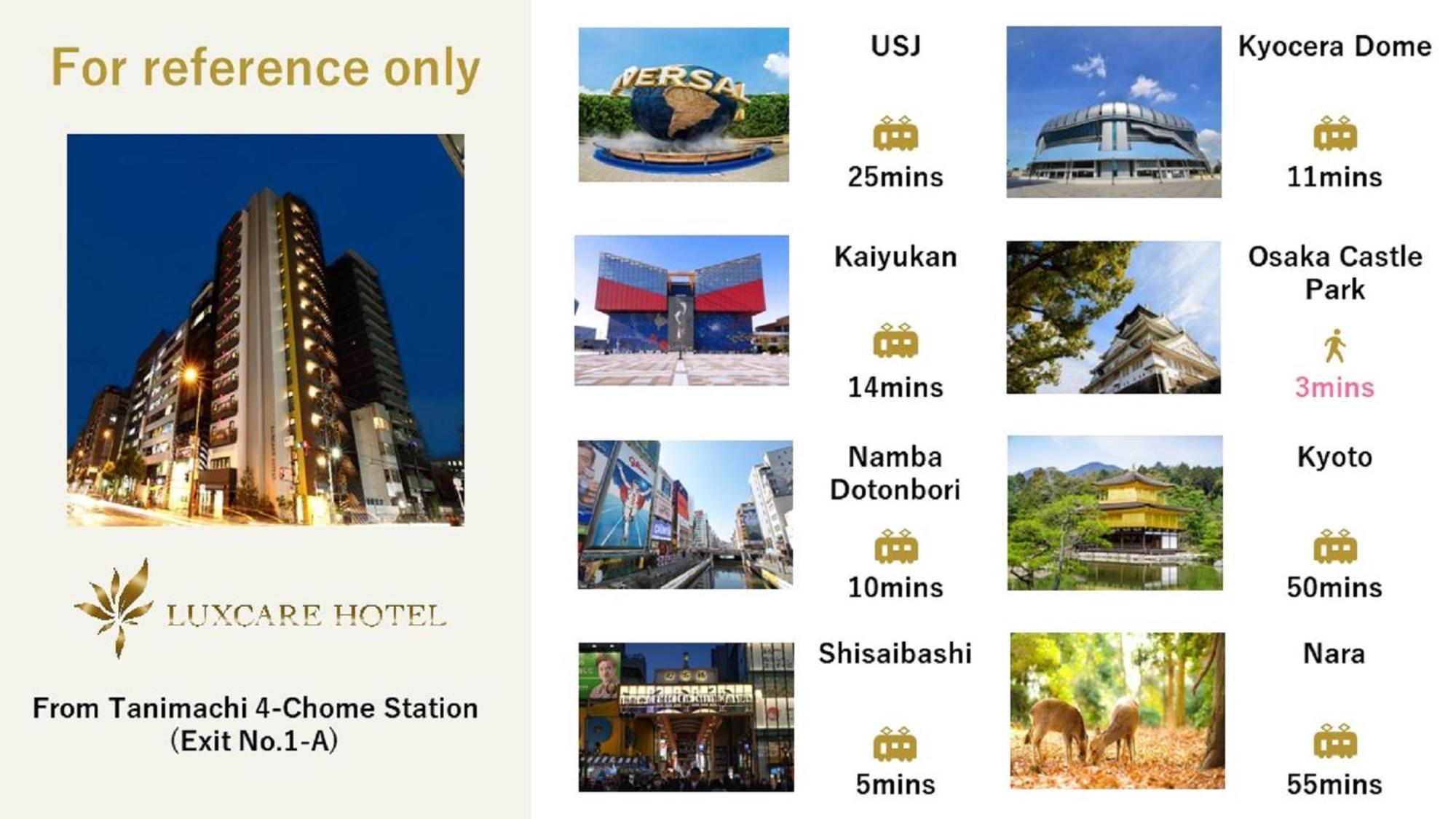 Luxcare Hotel أوساكا المظهر الخارجي الصورة